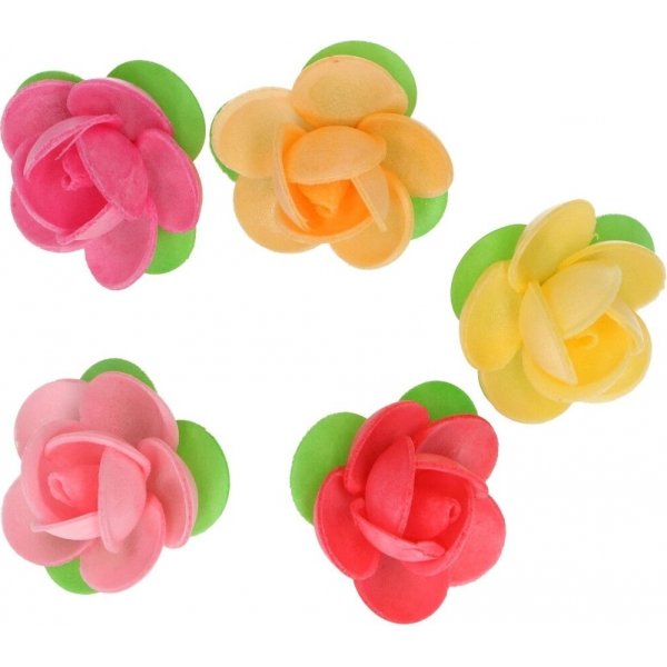 Essbare Kunstblumen - Kamelie - Funcakes - 5 Stk Essbare Kunstblumen - Kamelie - Funcakes - 5 Stk
