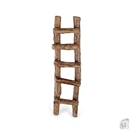 Weihnachtsmann-Accessoires - Leiter - Natur Weihnachtsmann-Accessoires - Leiter - Natur