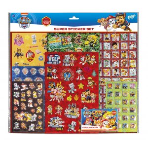 Paw Patrol Aufkleber - Super-Aufkleber-Set