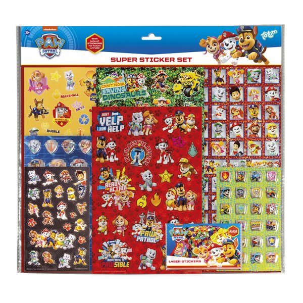 Paw Patrol Aufkleber - Super-Aufkleber-Set Paw Patrol Aufkleber - Super-Aufkleber-Set