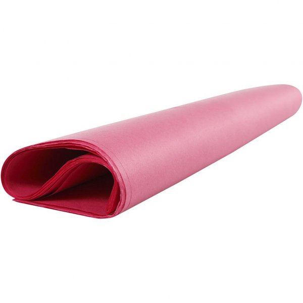 Seidenpapier - 25 Blatt - Dunkelrosa