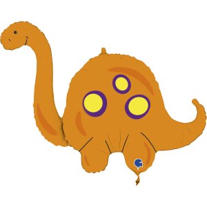 Folienballon - Brontosaurus - Form - 89 cm Folienballon - Brontosaurus - Form - 89 cm