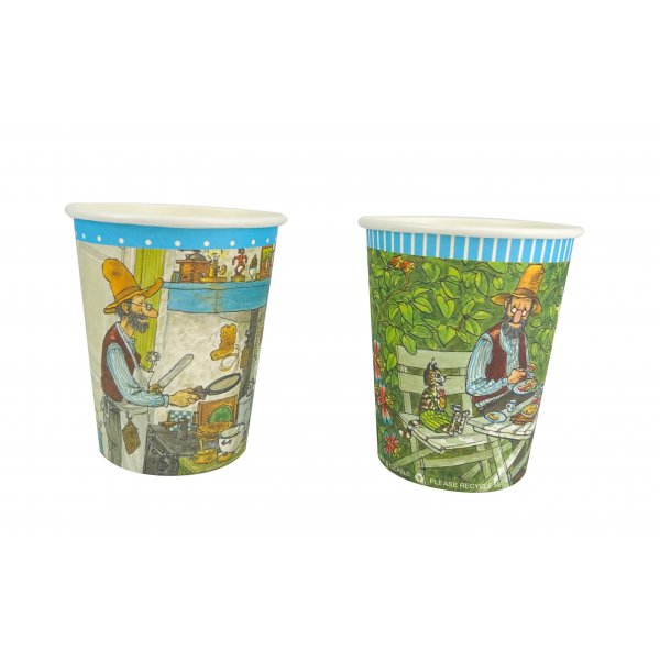 Pappbecher - Petterson & Findus - 8er-Pack 250 ml Pappbecher - Petterson & Findus - 8er-Pack 250 ml