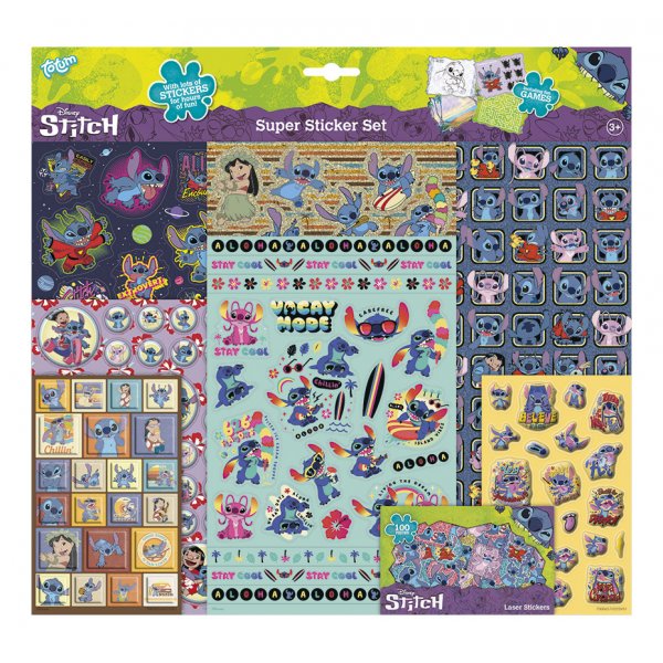 Sticker - Disney Stitch - Super-Set Sticker - Disney Stitch - Super-Set