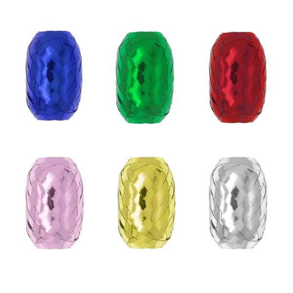 Paketschnur/Ballonschnur - Set - 6 x 10 m - Metallic Paketschnur/Ballonschnur - Set - 6 x 10 m - Metallic