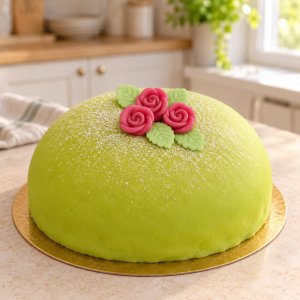 Prinzessinnentorte - Paket mit Marzipan und Dekoration