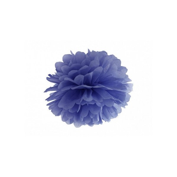 Pompon - Dunkelblau - 25 cm