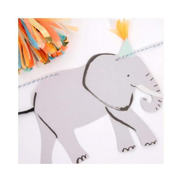 Girlande - Safari - \\\"Party Like An Animal\\\" - Meri Meri - 3,8 m Girlande - Safari - \\\"Party Like An Animal\\\" - Meri Meri - 3,8 m