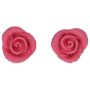 FunCakes Rosen Rosa Kuchendekoration 6 Stück FunCakes Rosen Rosa Kuchendekoration 6 Stück