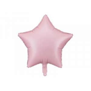 Folienballon - Stern - Mattrosa - 48 cm Folienballon - Stern - Mattrosa - 48 cm