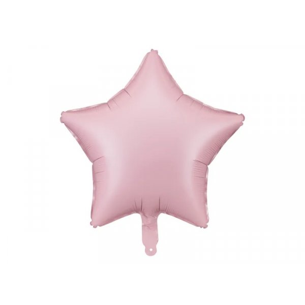 Folienballon - Stern - Mattrosa - 48 cm Folienballon - Stern - Mattrosa - 48 cm