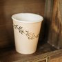 Pappbecher mit Blumenmuster - 8er-Packung Pappbecher mit Blumenmuster - 8er-Packung