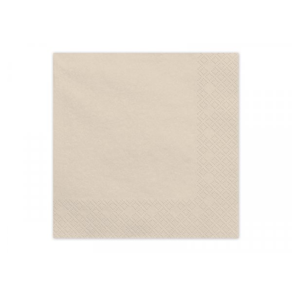 Papierservietten - Beige Papierservietten - Beige