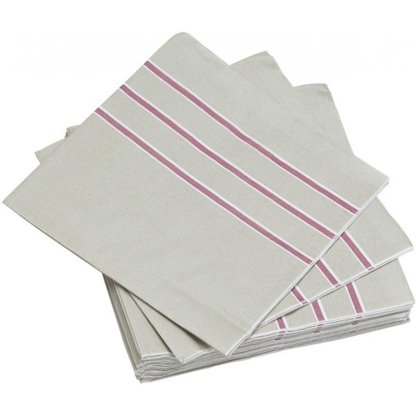 Caisa Papierservietten 25er-Pack - Rot