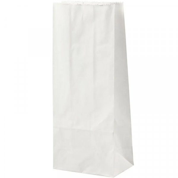 Papiertten - 22 cm - Wei - 10 Stck