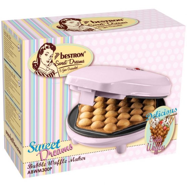Waffeleisen - Bestron Sweet Dreams - Bubbles Waffeleisen - Bestron Sweet Dreams - Bubbles