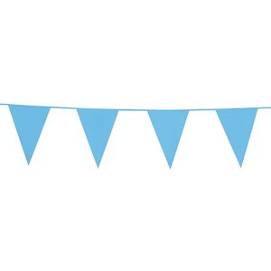 Flaggengirlande - Hellblau - 20 x 30 cm Flaggen - 10 m Flaggengirlande - Hellblau - 20 x 30 cm Flaggen - 10 m