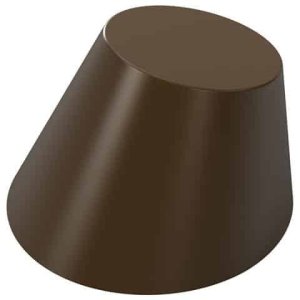 Pralinenform - Schräger, sich verjüngender Zylinder - 3,1 cm Pralinenform - Schräger, sich verjüngender Zylinder - 3,1 cm