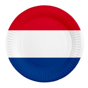 Pappteller - Holland - 23 cm - 8 Stück Pappteller - Holland - 23 cm - 8 Stück