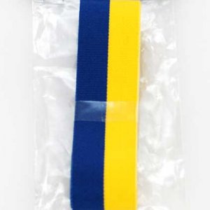 Band - 5 cm x 4 m - Blau/Gelb Band - 5 cm x 4 m - Blau/Gelb