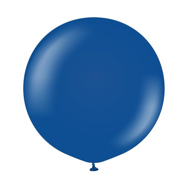 Luftballons, einfarbig - Premium 60 cm - Dunkelblau - 2er-Pack Luftballons, einfarbig - Premium 60 cm - Dunkelblau - 2er-Pack