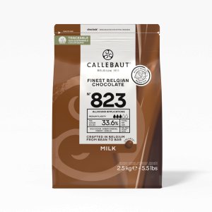 Schokolade - Milchschokolade 823 - Callebaut - 2,5 kg Schokolade - Milchschokolade 823 - Callebaut - 2,5 kg