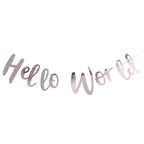 Hintergrund - Hallo Welt Hintergrund - Hallo Welt