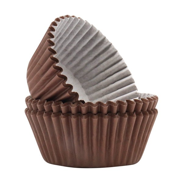 Muffinformen - PME - Braun - 60er-Pack