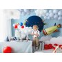 Partyhte - Blau mit Sternen - 6er-Pack