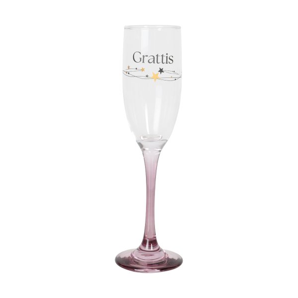 Champagnerglas - Herzlichen Glückwunsch! Champagnerglas - Herzlichen Glückwunsch!