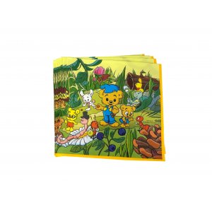 Servietten 33x33cm - 16 Stück - 3-lagig - Teddybär Natur Servietten 33x33cm - 16 Stück - 3-lagig - Teddybär Natur