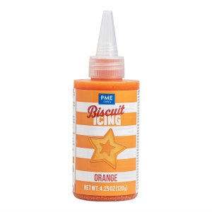 Fertige Zuckerglasur/Keksglasur - Orange - PME - 120 g Fertige Zuckerglasur/Keksglasur - Orange - PME - 120 g
