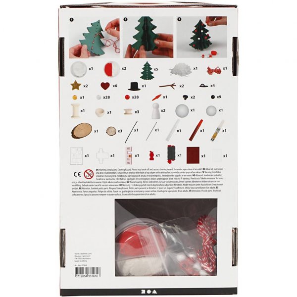 Bastelset - DIY - Weihnachtshaus Bastelset - DIY - Weihnachtshaus