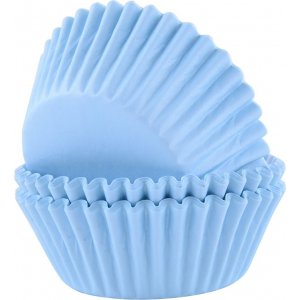 Muffinformen - PME - Hellblau - 60er-Pack