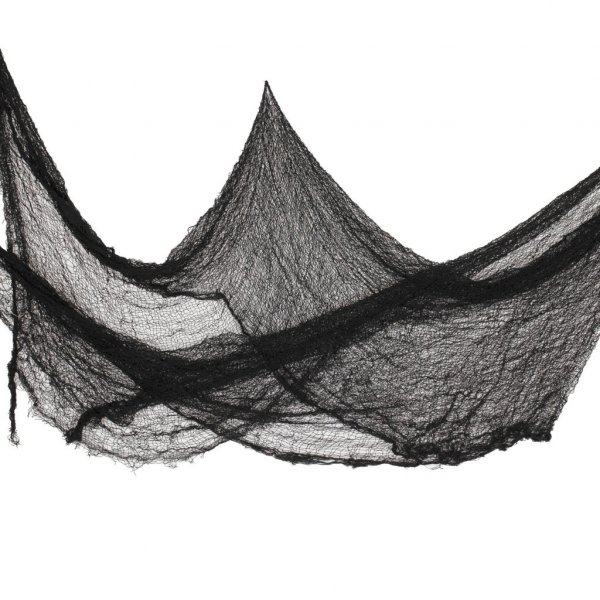 Schwarzer Stoff - 3 m x 75 cm Schwarzer Stoff - 3 m x 75 cm