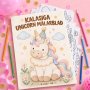 Ausmalbilder mit Buntstiften - Kalasiga Einhorn - 8 Motive - A4 Ausmalbilder mit Buntstiften - Kalasiga Einhorn - 8 Motive - A4