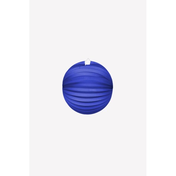 Laterne - Papier - Blau - 25 cm Laterne - Papier - Blau - 25 cm