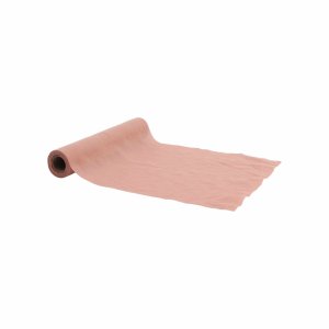 Tischläufer aus Stoff - Rosa - 28 cm x 5 m Tischläufer aus Stoff - Rosa - 28 cm x 5 m