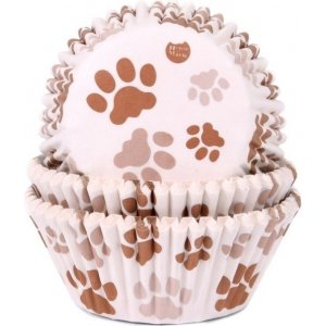 Muffinformen - Pfoten - House of Marie - 50 Stk