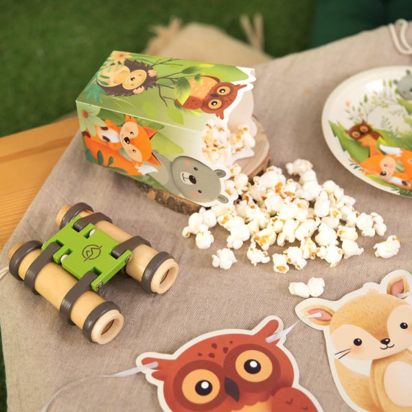 Popcornbecher - Freunde des Waldes - 6er-Pack Popcornbecher - Freunde des Waldes - 6er-Pack