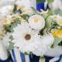 Künstlicher Blumenstrauß - Creme - 32 cm Künstlicher Blumenstrauß - Creme - 32 cm