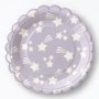 Pappteller - Sterne - 17 cm - Lavendelblau - 8er-Pack Pappteller - Sterne - 17 cm - Lavendelblau - 8er-Pack