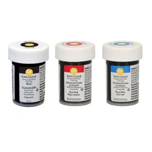 Nudelfarben-3er-Pack - Blau, Rot, Schwarz - 3 x 28 g - Wilton Nudelfarben-3er-Pack - Blau, Rot, Schwarz - 3 x 28 g - Wilton