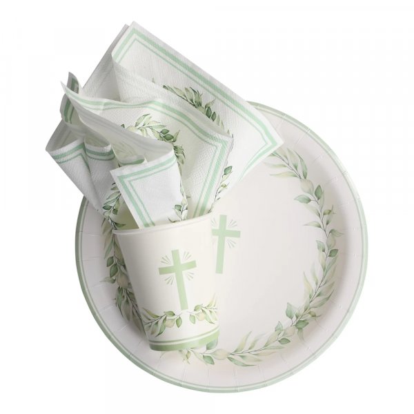 Servietten - Kreuzmuster - 16er-Pack - 33 x 33 cm Servietten - Kreuzmuster - 16er-Pack - 33 x 33 cm