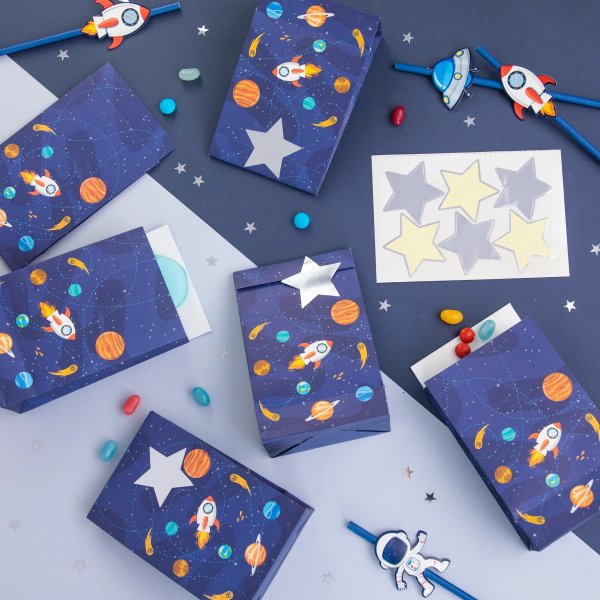 Bonbontüten - Space Cosmos - 6er-Pack Bonbontüten - Space Cosmos - 6er-Pack