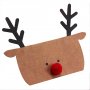 Platzierungskarten - Rudolf - Silly Santa - 10er-Pack