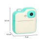 Sofortbildkamera mit Thermodrucker, 24 MP, 32 GB SD-Karte, Grün - inkl. 3 Papierrollen Sofortbildkamera mit Thermodrucker, 24 MP, 32 GB SD-Karte, Grün - inkl. 3 Papierrollen