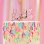 Cake Topper - Happy Birthday - Roségold - Acryl - Mix it Up Cake Topper - Happy Birthday - Roségold - Acryl - Mix it Up
