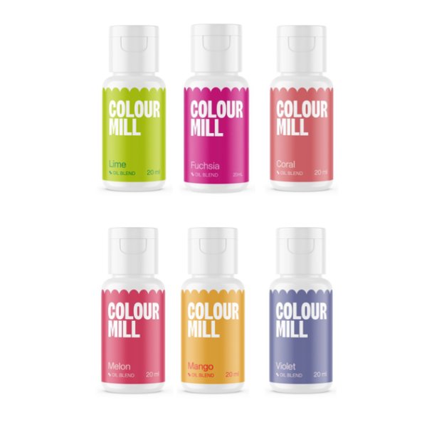 Color Mill Tropical - Packung - 6 x 20 ml Color Mill Tropical - Packung - 6 x 20 ml