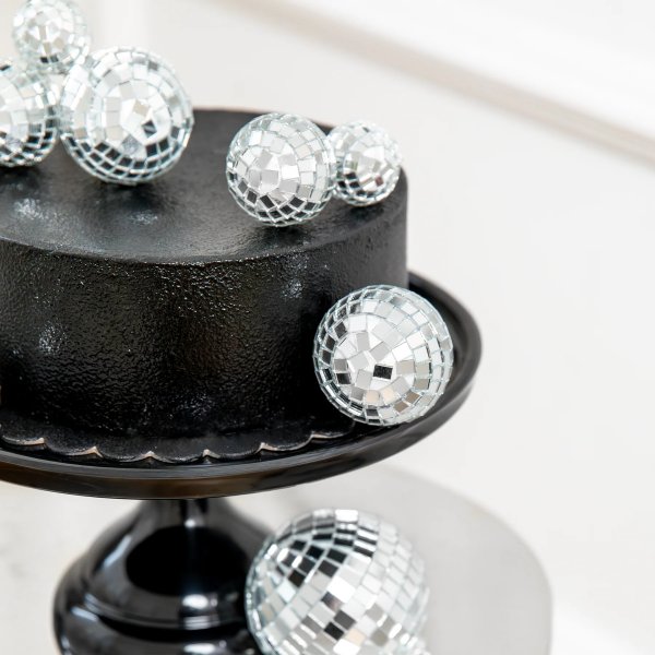 Tortendekorationen/Cake Topper - Discokugeln - 8 Stück Tortendekorationen/Cake Topper - Discokugeln - 8 Stück